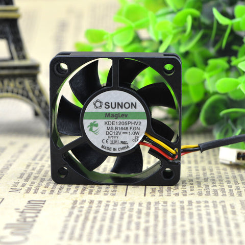 SUNON KDE1205PHV2 fan 50*50*15mm DC12V 1.0W 3pin