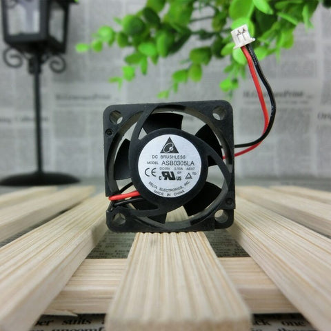 Delta ASB0305LA 3CM 2 line 0.10A 5V 30*30*10 notebook ultra quiet fan