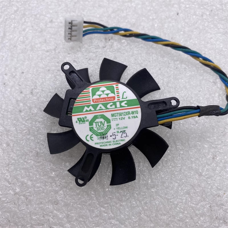 MAGIC MGT5012XR-W10 12V 0.19A 3.9cm 4-wire cooling fan