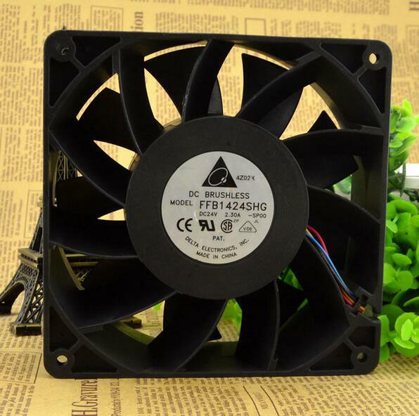 DELTA FFB1424SHG Strong wind Cooling fan DC24V 2.30A 140*140*50mm 4pin PWM