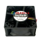 SANYO 9G0812P1G09 DC 12V 1.1A 80x80x38mm Server Square fan