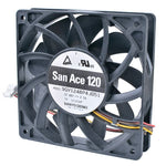 9GV1248P4J051 12cm 12025 120mm 48V 0.50A 4pin double ball bearing server fan