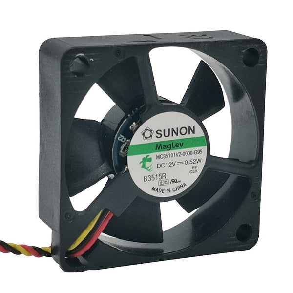 MC35101V2-0000-G99 3.5cm 35x35x10mm DC12V 0.52W 3pin small silent cooling fan