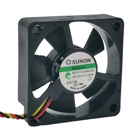 MC35101V2-0000-G99 3.5cm 35x35x10mm DC12V 0.52W 3pin small silent cooling fan