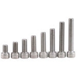 DIN912 M1.4 M1.6 M2 M2.5 304 Stainless Steel Hex Socket Cap Head Screws Bolts