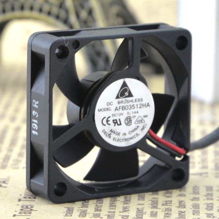 DELTA AFB03512HA 12V DC 0.14A 35x35x10MM 7000 RPM SMALL FAN