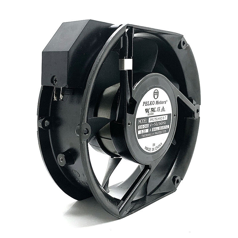 PELCO PM1751HA2 B-7 220-240V 172mm 17250 AC 220V Dual Ball Bearing Cooling Fan