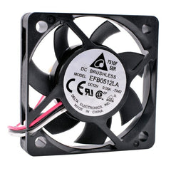 EFB0512LA 5cm 5010 DC 12V 0.08A 50x50x10mm speed monitoring silent cooling fan