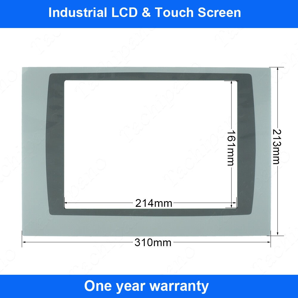 Touch Panel for TPI#1291-004 RevA 2711P-RDT10CA Glass with Protective Film