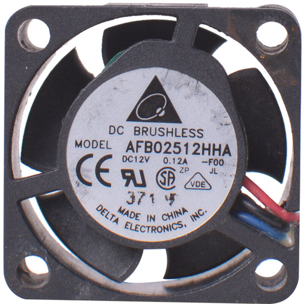 Delta AFB02512HHA F00 DC12V 0.12A Cooling Fan 2510 25x25x10mm 3pin