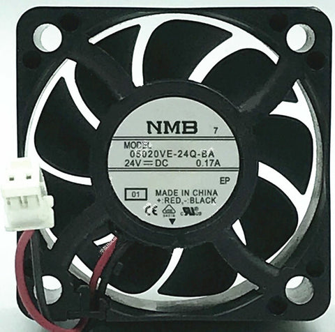 1PC NMB 05020VE-24Q-BA 24V 0.17A 2-wire cooling fan
