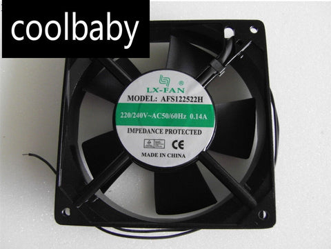 Brand New 1225 120mm 220V AC fan AFS122522H SLEEVE fan axial fan cooling fan