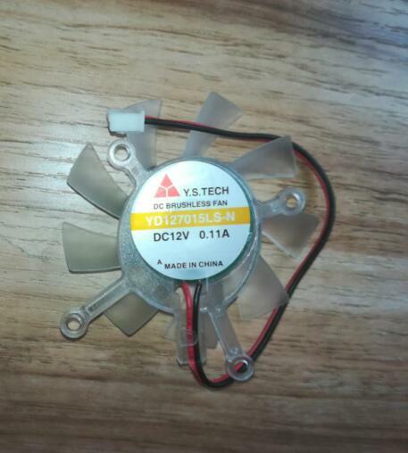 8600GT 9500GT 9600GT Y. S. TECH YD127015LS-N 12V 2-wire display card cooling fan