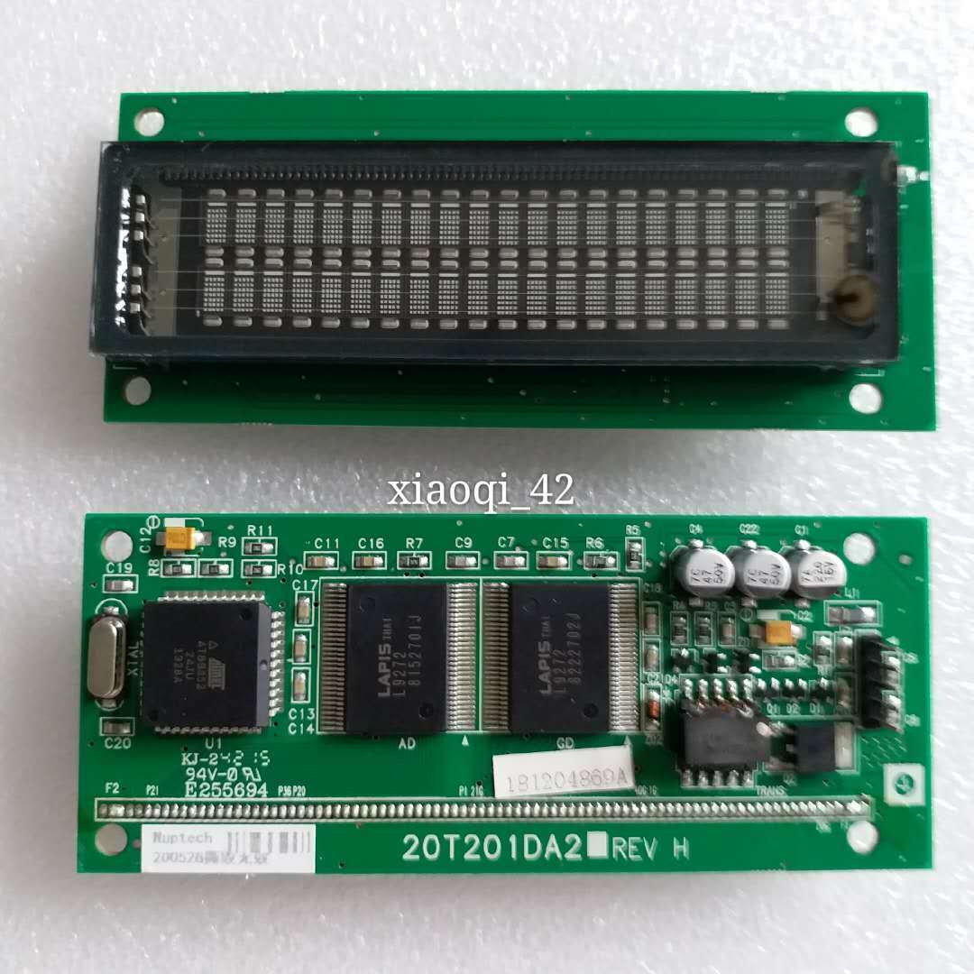 VFD 2x20 Display Module 20T201DA2- HP Designjet 750c HP Designjet450