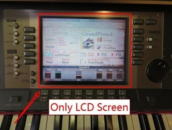 Only LCD Screen Replacement for Yamaha Clavinova Piano CVP- 210 CVP- 209 CVP 209