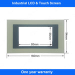 VT155W000CN Touch Panel for ESA VT155W000ET Screen Glass with Protective Film