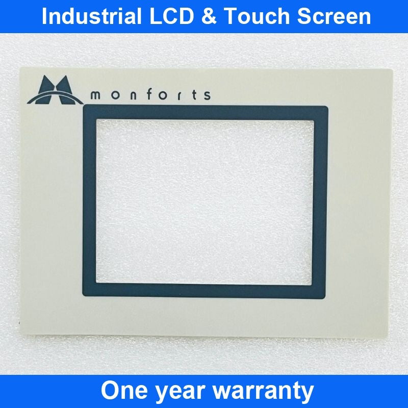 Touch Screen Panel Glass EL 105C EL105c Monforts 3251-0003 + Overlay Film