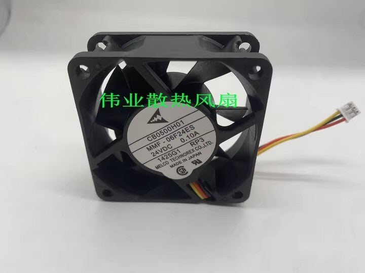 Mitsubishi MMF-06F24ES-RP3 CB0500H01 DC24V 0.1A 6025 6cm 3pin Inverter Fan