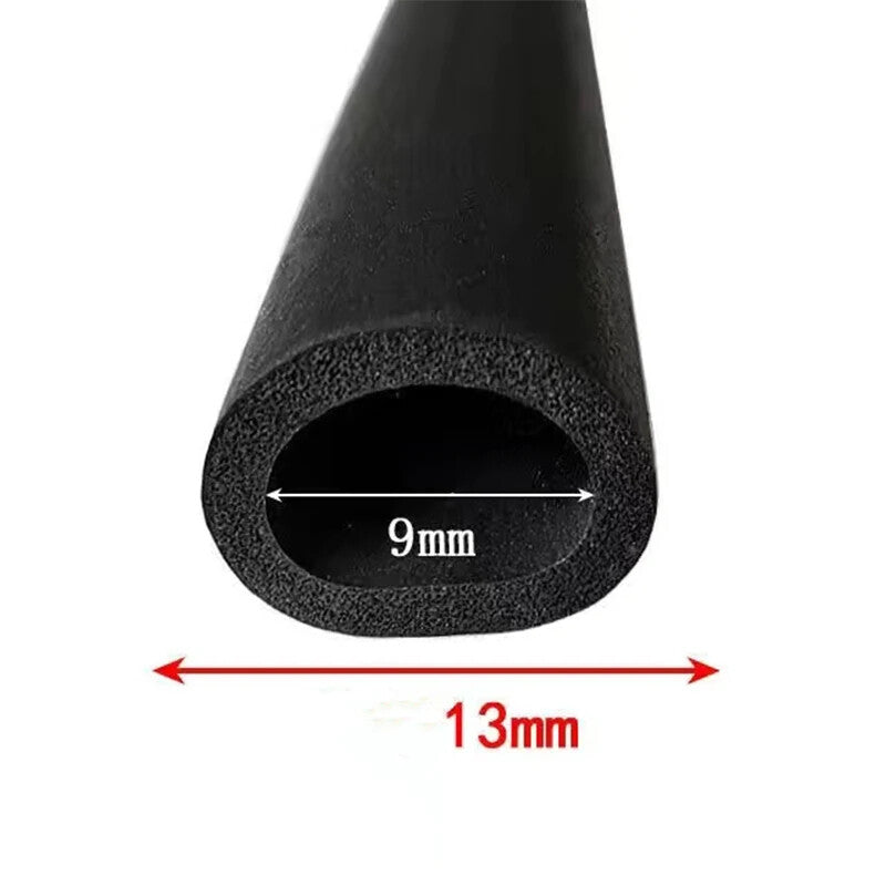 Waterproof Pipe EPDM Rubber Foam Sponge Seal Strip Round Dia.3mm 4mm 6mm-20mm