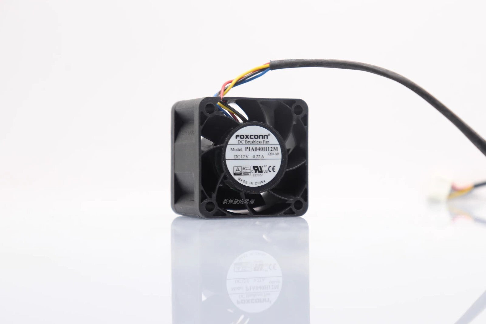 FOXCONN PIA040H12M 12V 0.22A 4028 4CM 4-Wire PWM Cooling Fan