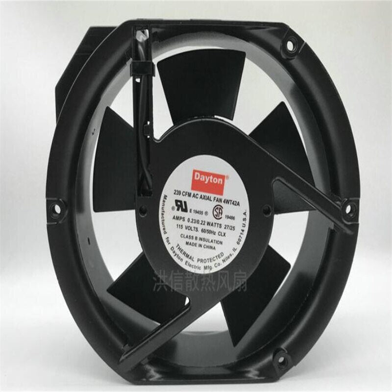 Dayton 239 CFM AC AXIAL FAN 4WT42A 115V 0.23/0.22A AC fan