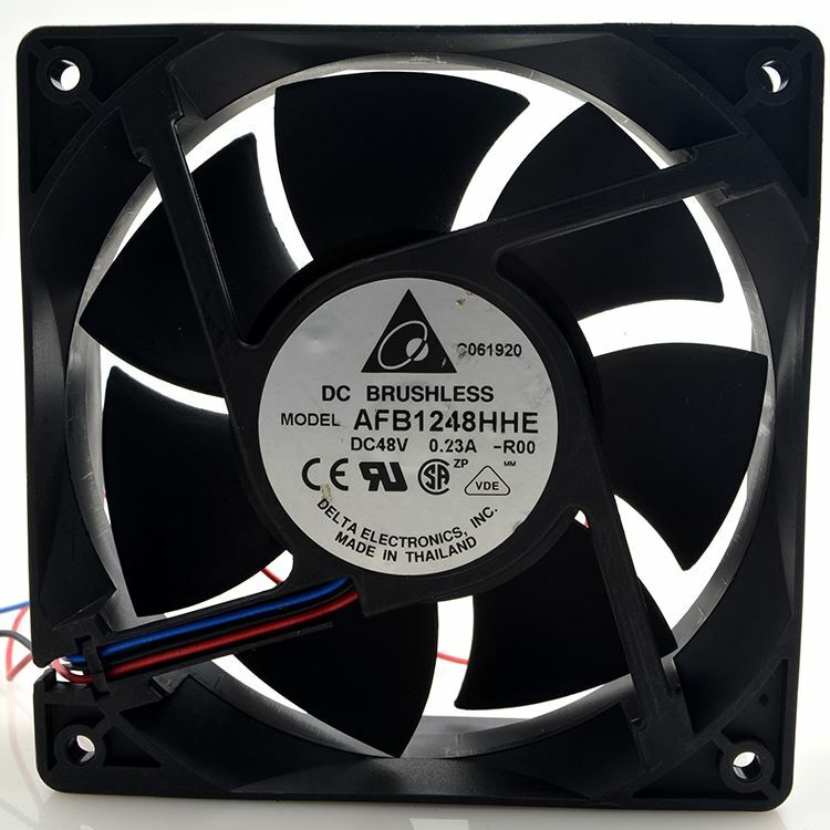 1pc DELTA AFB1248HHE -ROO 48V 12038 0.23A 12CM120X120X38MM 3wires