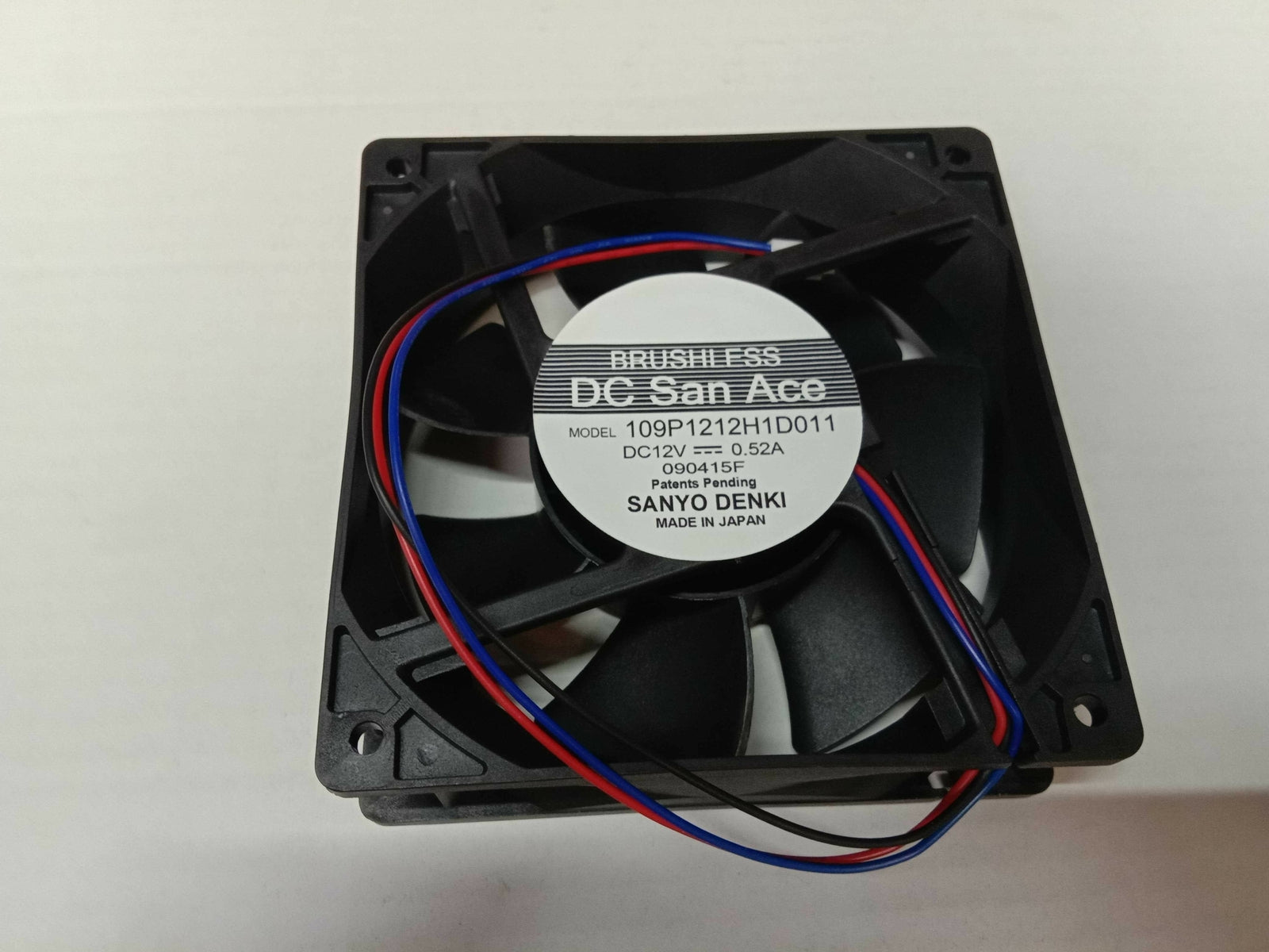 1pc FOR DC SAN ACE 109P1212H1D011 Chassis fan 12V 0.52A 120*38mm 3wire