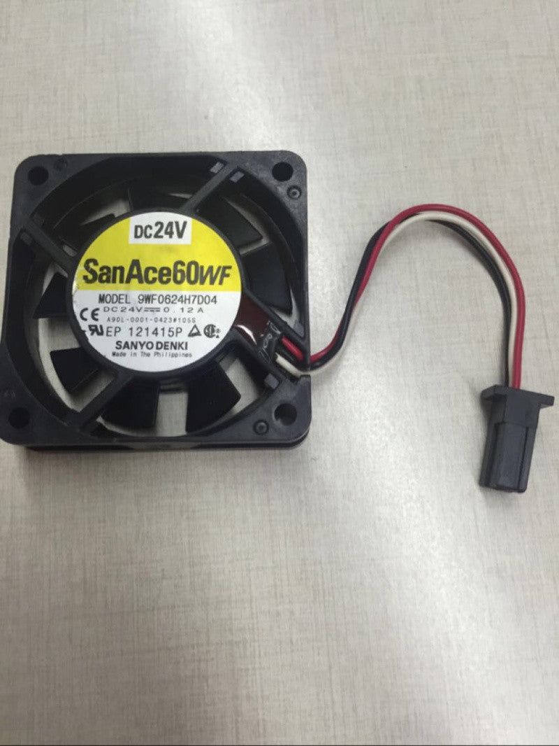Fan 9WF0624H7D04 DC 24V 0.12A For Funuc A90L-0001-0423#105S SanAce 60WF