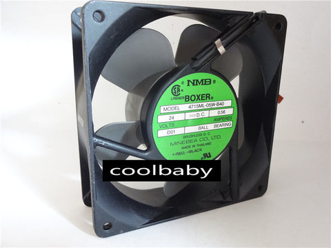 NMB BOXER 4715ML-05W-B40 fan 24V 0.56A ,2wire