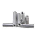 M3 Aluminum Column Round Threaded Sleeve Stud Standoff Nut Connector / OD 6mm