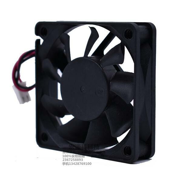 Y.L.FAN D60BH-12B 6015 6CM DC 12V 0.40A 2 Wire Fan