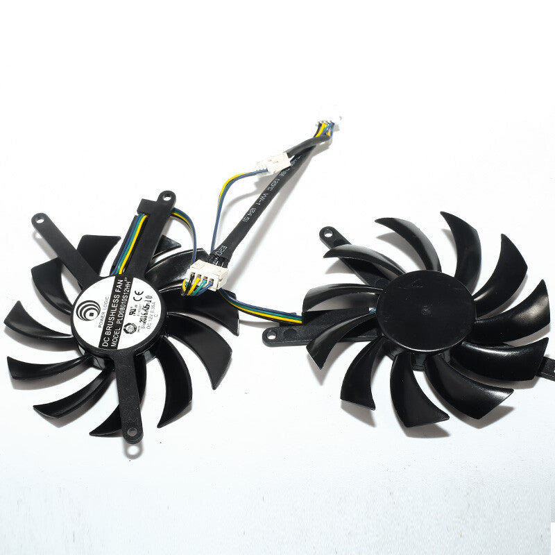 Power Logic PLD08010S12HH 12V 0.35A Graphics Video Card VGA Fan GTX460 GTX560