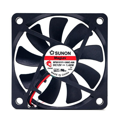 1pcs SUNON MF60101V1-1000C-A99 6010 12V 6CM 1.42W 60mm DC 12V Cooling Fan