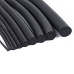 EPDM Foam Rubber Window Door Round Seal Cord Strip Dia 2.5mm Length 30FT Black