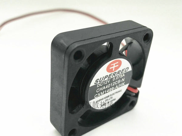 SUPERRED CHA4012CS-N 4010 12V 0.075A 4CM ultra-quiet cooling fan