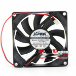 XFAN RDD8015B1 12V 0.27A 8CM 8015 2-wire inverter cooling fan