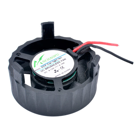 ACP-Car light fan 9-12V Dia 32mm round small light cooling fan