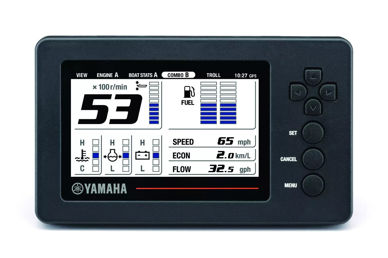 Original LCD Screen Display Panel For YAMAHA Motors 6yc Repair Replacement
