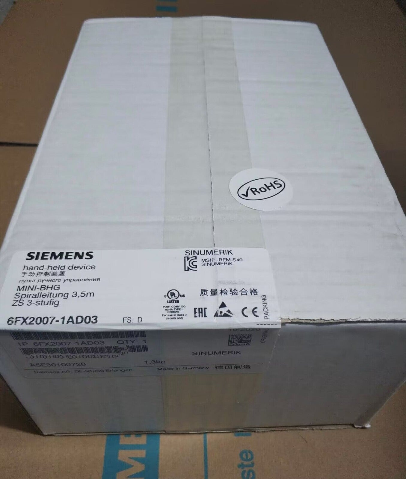 1PCS Siemens 6FX2007-1AD03 6FX2 007-1AD03 DEVICE New In Box Expedited Shipping