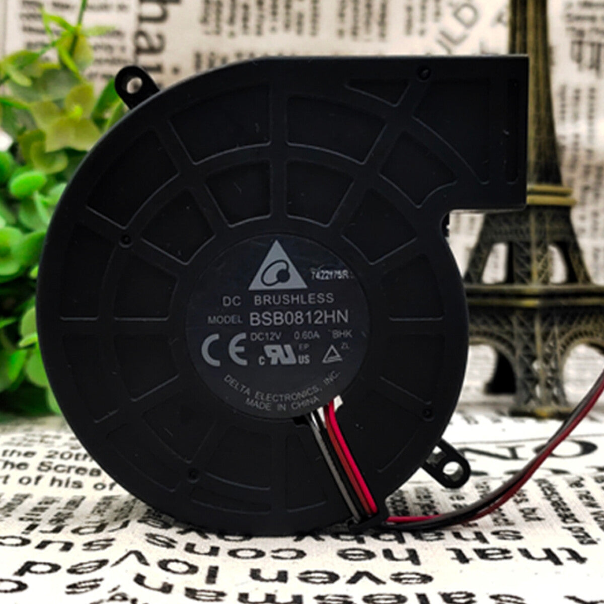 DELTA BSB0812HN 12V 0.6A 8028 8cm PWM Turbo Blower Projector Cooling Fan