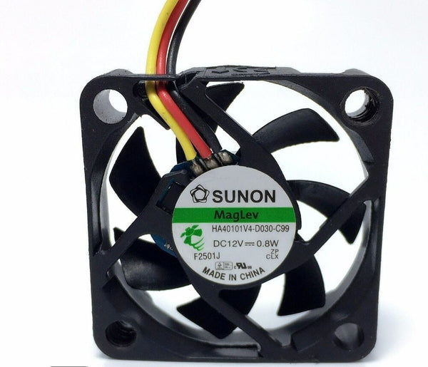SUNON HA40101V4-D030-C99 4010 40x40x10mm 4cm 0.8W Projector Silent Cooling Fan