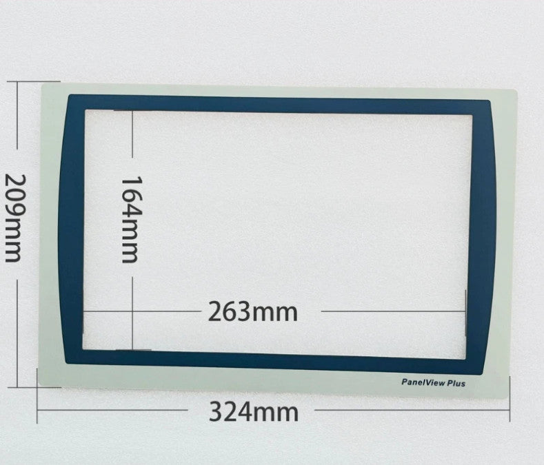 Touch Screen Panel Glass PanelView Plus 7 2711P-T12W22A9P + Overlay Film