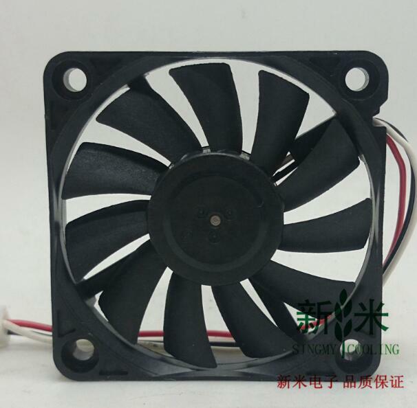 NIDEC 6010 12V D06X-12TL double ball three-wire quiet ultra-thin chassis fan