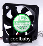 YOUNG LIN DFB401012M Fan DC 12V 0.7W 40*40*10mm 2 Pin