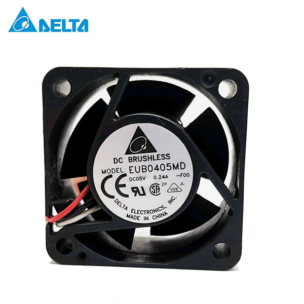 Delta EUB0405MD F00 40x40x20 DC 5V 0.24A 3-line Switch Server Quiet Cooling Fan