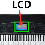LCD Fit For Yamaha PSR-4000 (ref:3128) Screen Display Repair Replacement