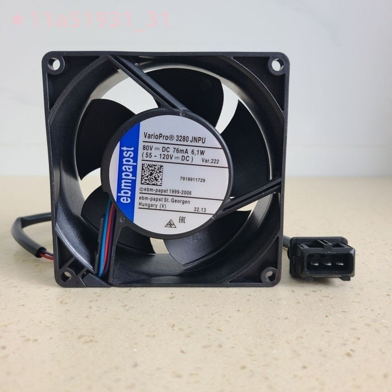 EBMPAPST 7918911729 Controller Drive Axle Cooling Fan 80V 3280 JNPU for Linde