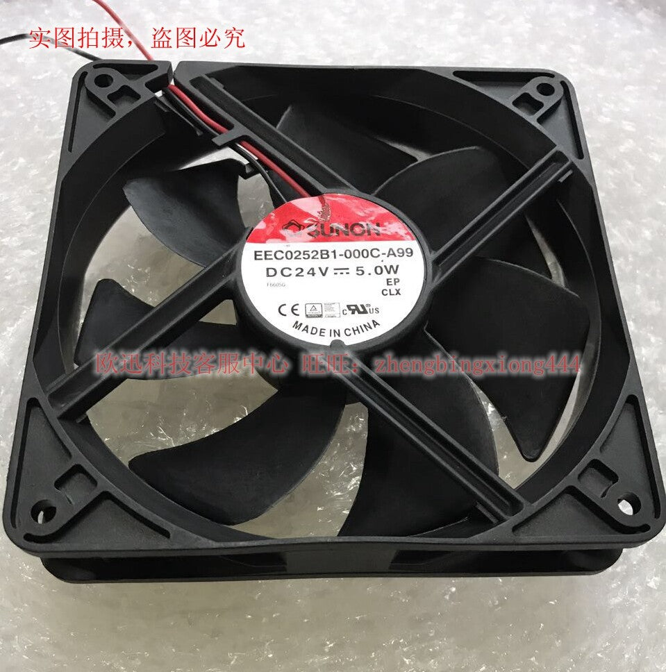 inverter fan EEC0252B1-0000-G99 12025 24V 5W 2-wire 12CM