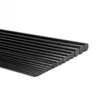 500mm Carbon Fiber Strip Solid Rod Round Square Tube Flat Bar Shaft RC Airplane