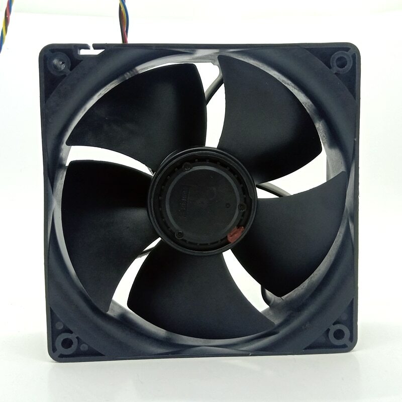 6000RPM 120mm 12cm PWM High Speed Cooling Fan W12E12BS11B5-07 12V 1.65A 4-Pin